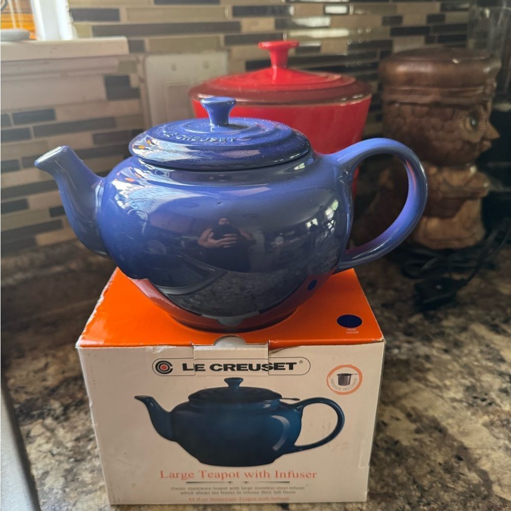 Le Creuset Blue Coffee & Tea Accessories